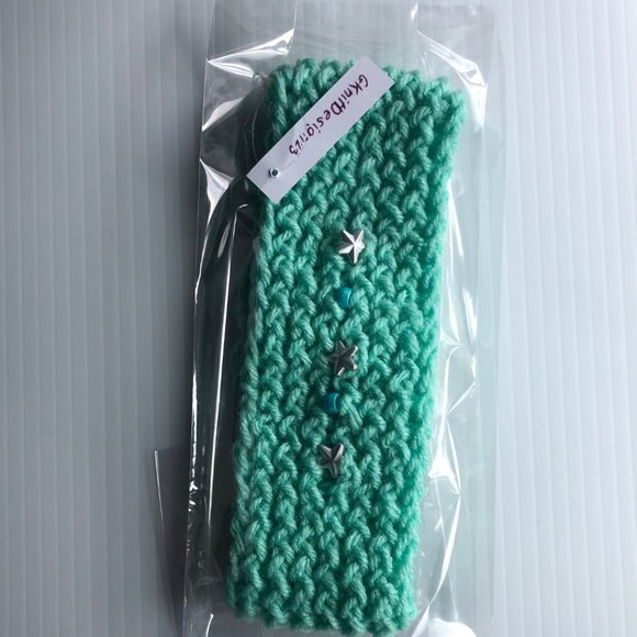 Hand knitted headband, ear warmer - Picture 6 of 7